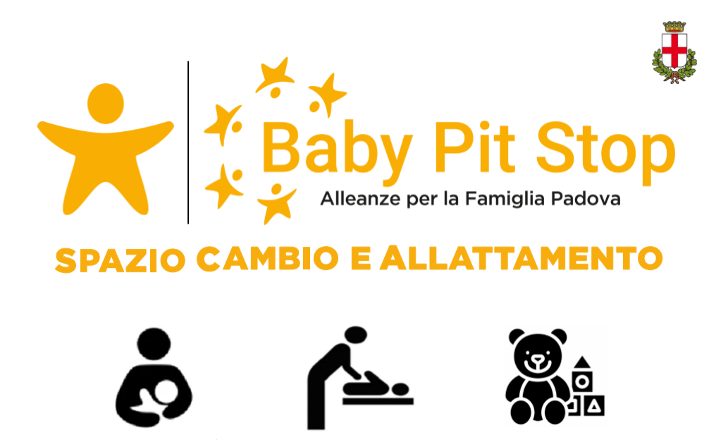 Logo Baby Pit Stop - Spazi cambio e allattamento