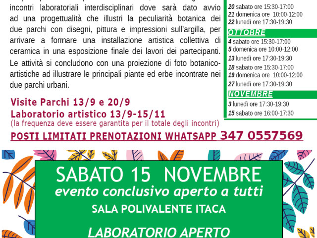 Natura è arte - Adama Asc, Città delle Idee 2025-26