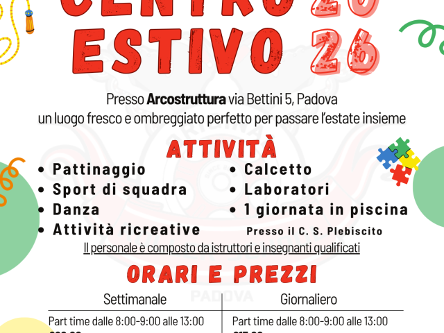 Centro Estivo Roller School 2026