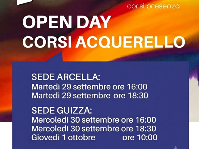 Locandina Open Day