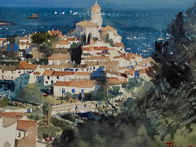 Acquerello di Jean Francois Arnaud